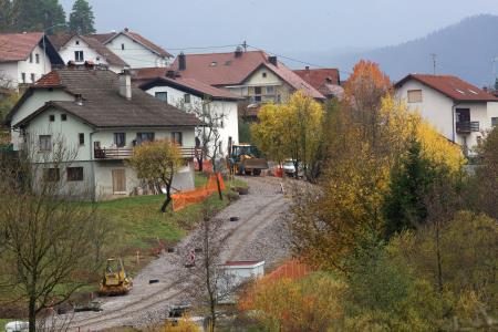 GRADNJA CESTE ZA BIATLONSKI CENTER  04 FOTO LJUBO VUKELIČ